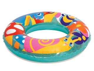 KOŁO PLAŻOWE DO PŁYWANIA DLA DZIECI 56 CM BESTWAY 36013 OWADY