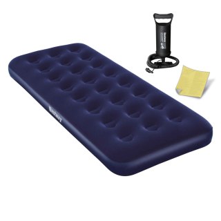 MATERAC DMUCHANY 185X76X22 CM Z POMPKĄ TŁOKOWĄ BESTWAY 67000