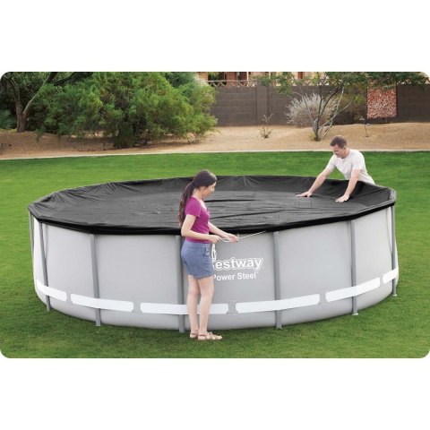 POKRYWA DO BASENU STELAŻOWEGO 427 CM BESTWAY 58248