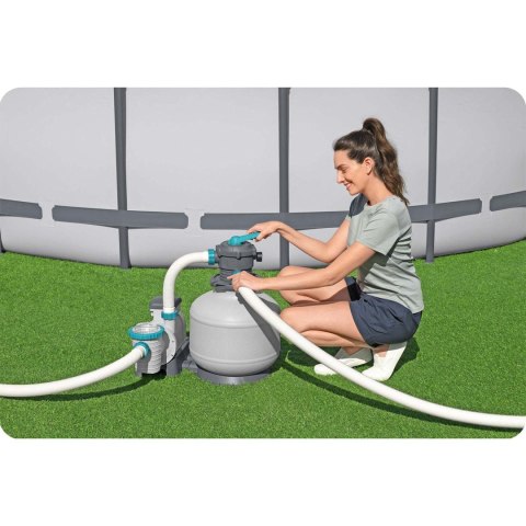 POMPA PIASKOWA 11355 L/H + PIASEK 50KG BESTWAY