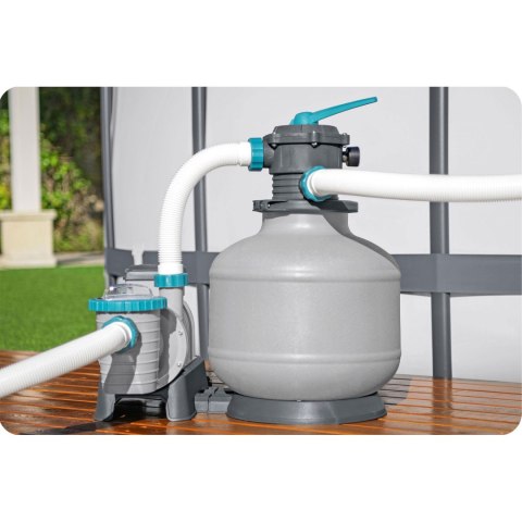 POMPA PIASKOWA 11355 L/H + PIASEK 50KG BESTWAY