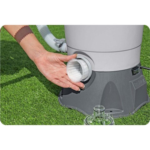 POMPA PIASKOWA 3596 L/H + PIASEK 25KG BESTWAY