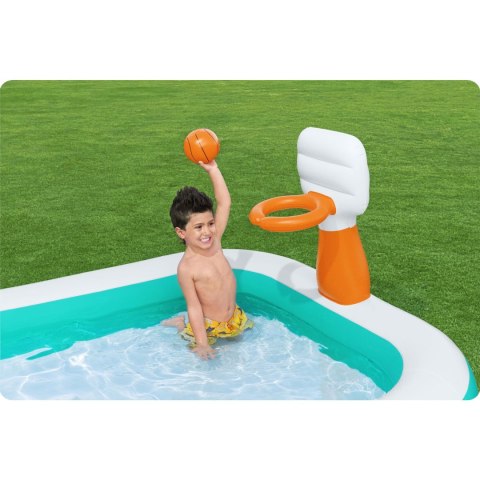 BASEN DMUCHANY DUNK'N SPLASH 251 X 168 X 102 CM BESTWAY 54445