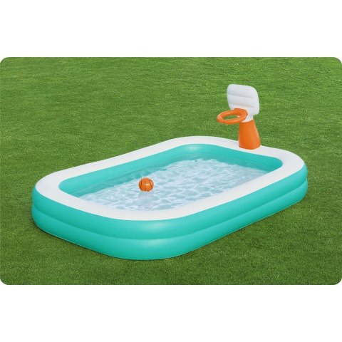 BASEN DMUCHANY DUNK'N SPLASH 251 X 168 X 102 CM BESTWAY 54445