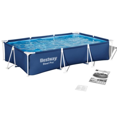 BASEN OGRODOWY STELAŻOWY 300 X 201 X 66 CM 5W1 BESTWAY 56404N BASEN OGRODOWY STELAŻOWY 300 X 201 X 66 CM 5W1 BESTWAY 56404N