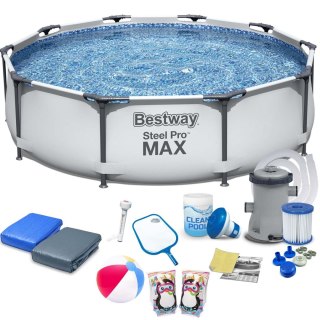BASEN OGRODOWY STELAŻOWY 305 X 76 CM 17W1 BESTWAY 56406