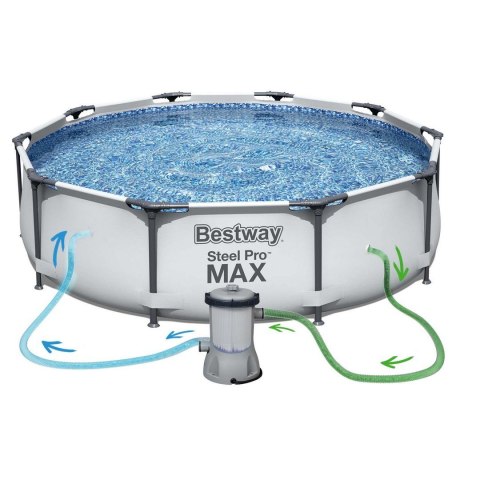 BASEN OGRODOWY STELAŻOWY 305 X 76 CM 17W1 BESTWAY 56406