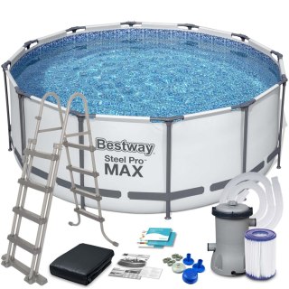 BASEN OGRODOWY STELAŻOWY 396 X 122 CM 11W1 BESTWAY 5618W