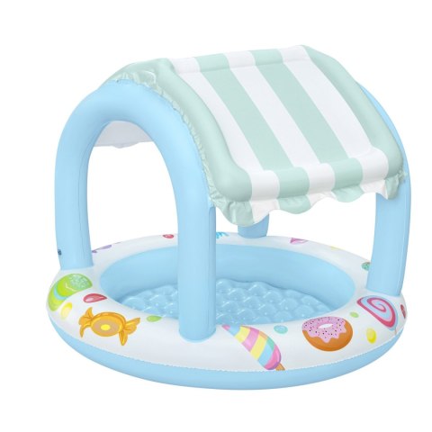 BASENIK DLA DZIECI Z DASZKIEM 104 X 84 CM BESTWAY 52638