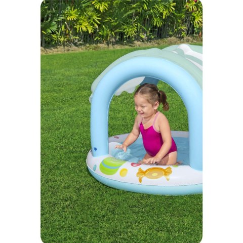 BASENIK DLA DZIECI Z DASZKIEM 104 X 84 CM BESTWAY 52638