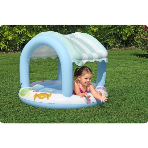 BASENIK DLA DZIECI Z DASZKIEM 104 X 84 CM BESTWAY 52638