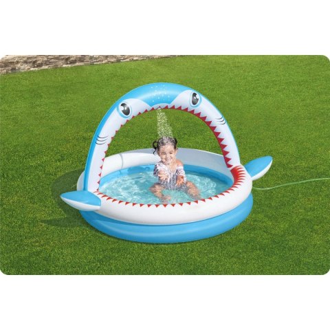 BASEN DMUCHANY ZE ZRASZACZEM 163 X 127 X 92 CM BESTWAY 53157