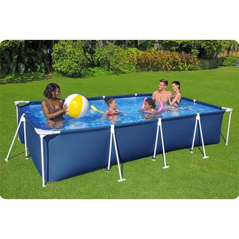 BASEN OGRODOWY STELAŻOWY 400 X 211 X 81 CM 15W1 BESTWAY 56405N
