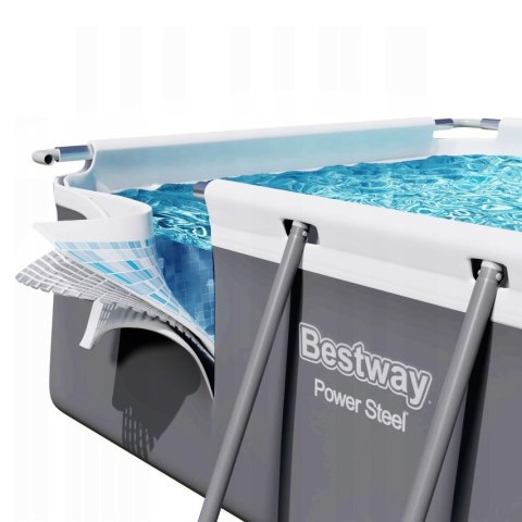 BASEN OGRODOWY STELAŻOWY 404 X 201 X 100 CM 18W1 BESTWAY 56441 BASEN OGRODOWY STELAŻOWY 404 X 201 X 100 CM 18W1 BESTWAY 56441