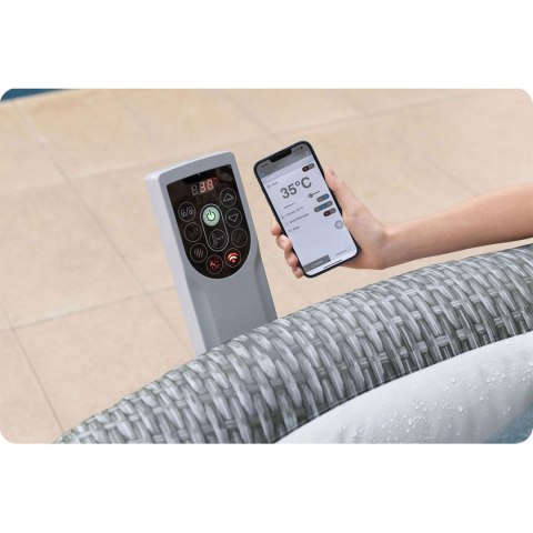 DMUCHANE SPA LAY-Z BALI GREY 6 OSOBOWE BESTWAY 6001N