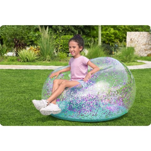 FOTEL DMUCHANY Z BROKATEM BESTWAY 75115