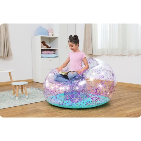 FOTEL DMUCHANY Z BROKATEM BESTWAY 75115