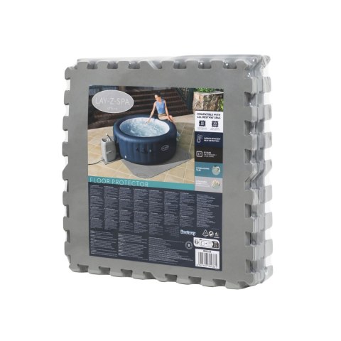 MATA PIANKOWA POD SPA PUZZLE 50 X 50 CM 16 SZT BESTWAY 60334