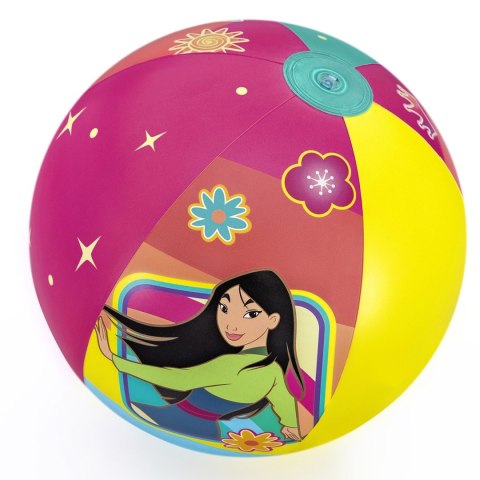 PIŁKA PLAŻOWA DLA DZIECI 51 CM DISNEY PRINCESS BESTWAY 91042