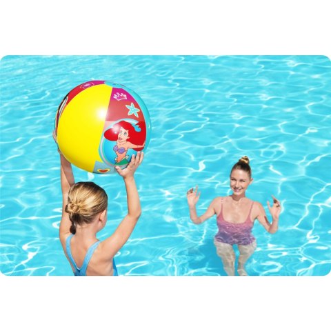 PIŁKA PLAŻOWA DLA DZIECI 51 CM DISNEY PRINCESS BESTWAY 91042