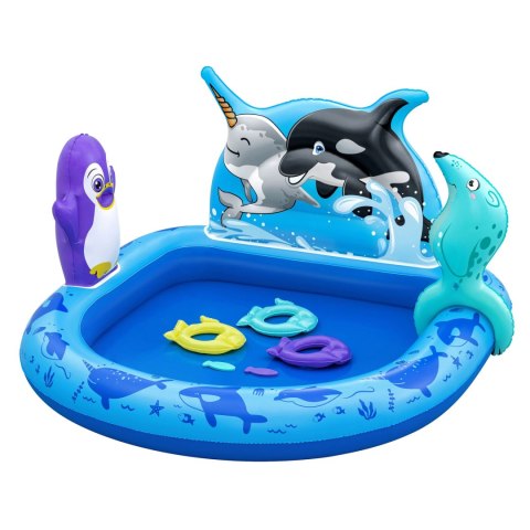 PLAC ZABAW DMUCHANY POLAR PALS 134 X 131 X 73 CM BESTWAY 53156