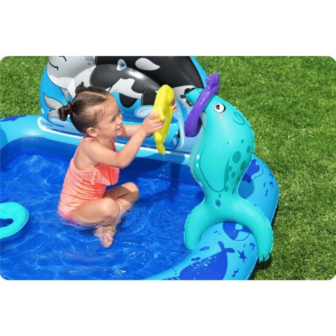 PLAC ZABAW DMUCHANY POLAR PALS 134 X 131 X 73 CM BESTWAY 53156