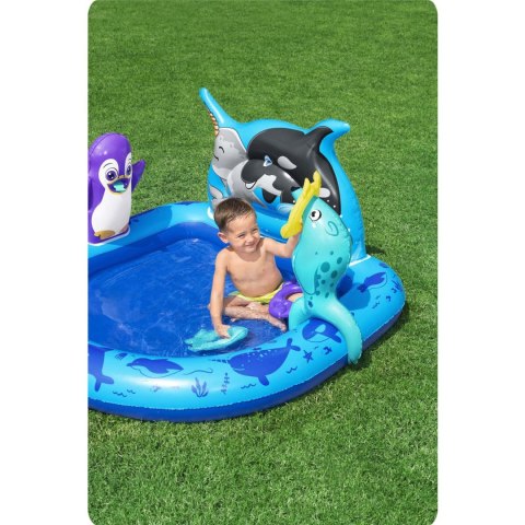 PLAC ZABAW DMUCHANY POLAR PALS 134 X 131 X 73 CM BESTWAY 53156