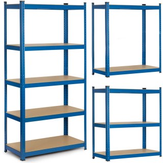REGAŁ METALOWY MAGAZYNOWY 180 X 90 X 40CM HUMBERG 4848