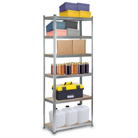 REGAŁ METALOWY MAGAZYNOWY 222 X 90 X 40 CM HUMBERG HR-814