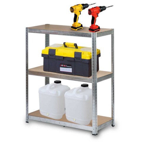 REGAŁ METALOWY MAGAZYNOWY 222 X 90 X 40 CM HUMBERG HR-814