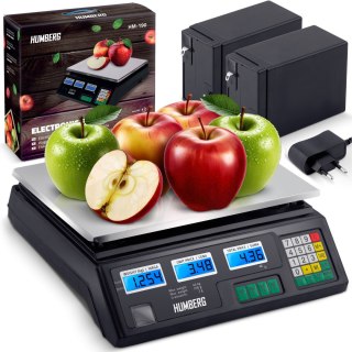 ELEKTRONICZNA WAGA SKLEPOWA 40 KG HUMBERG MH-190
