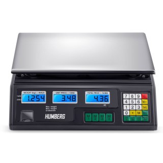 ELEKTRONICZNA WAGA SKLEPOWA 40 KG HUMBERG MH-190