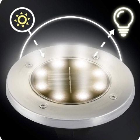 LAMPKA SOLARNA NAZIEMNA 6SZT ILUMEN LS-104