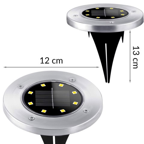 LAMPKA SOLARNA NAZIEMNA 6SZT ILUMEN LS-104