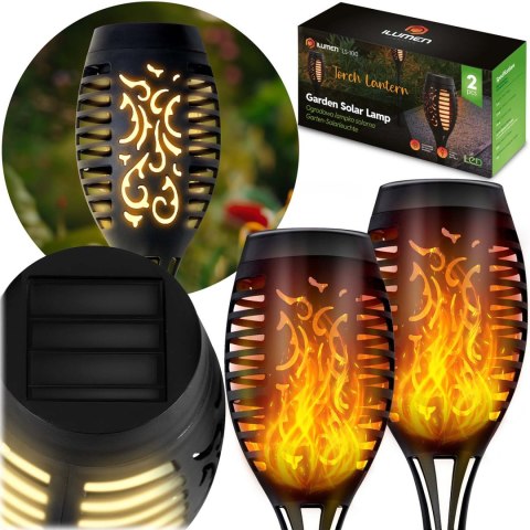 LAMPKA SOLARNA POCHODNIA 2SZT ILUMEN LS-100