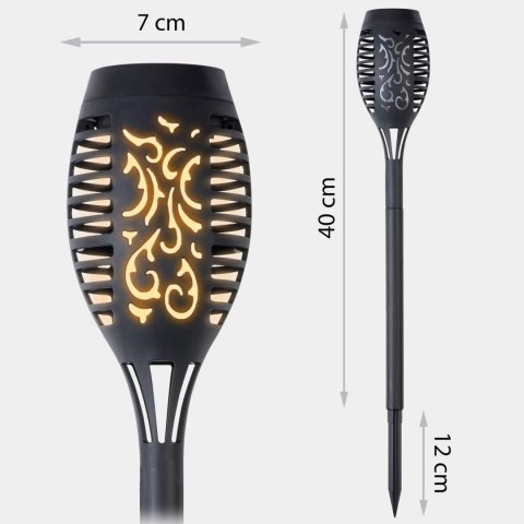 LAMPKA SOLARNA POCHODNIA 2SZT ILUMEN LS-100