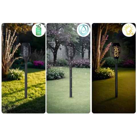LAMPKA SOLARNA POCHODNIA 2SZT ILUMEN LS-100