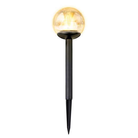 LAMPKA SOLARNA PRZEŹROCZYSTA KULA 4SZT ILUMEN LS-103