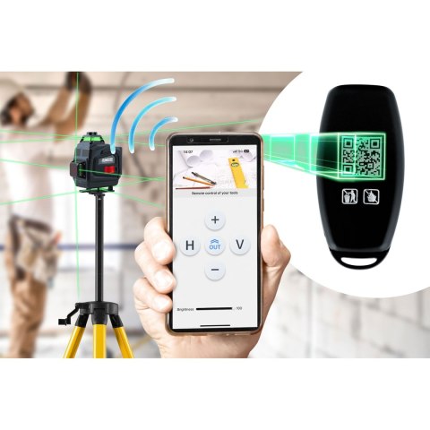 LASER KRZYŻOWY W WALIZCE + STATYW HUMBERG HM-170