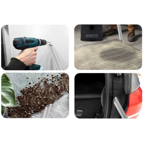 ODKURZACZ KOMINKOWY DO POPIOŁU 15L 1200W HM-404
