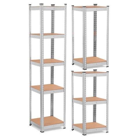 REGAŁ METALOWY MAGAZYNOWY 180 X 40 X 40 HUMBERG 4819