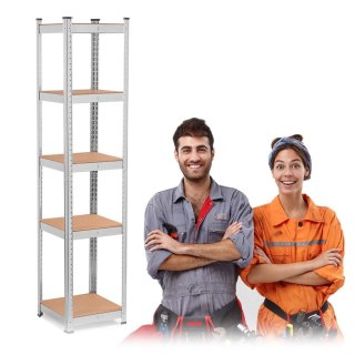 REGAŁ METALOWY MAGAZYNOWY 180 X 40 X 40 HUMBERG 4819