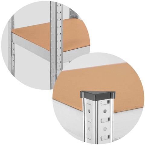 REGAŁ METALOWY MAGAZYNOWY 180 X 40 X 40 HUMBERG 4819