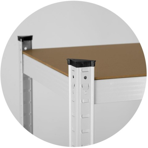 REGAŁ METALOWY MAGAZYNOWY 180 X 90 X 30 HUMBERG 4844