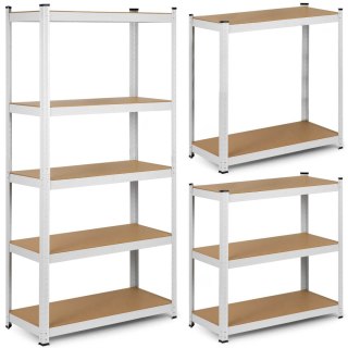 REGAŁ METALOWY MAGAZYNOWY 180 X 90 X 40 HUMBERG 4847