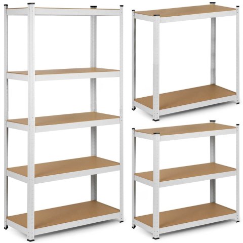 REGAŁ METALOWY MAGAZYNOWY 180 X 90 X 40 HUMBERG 4847