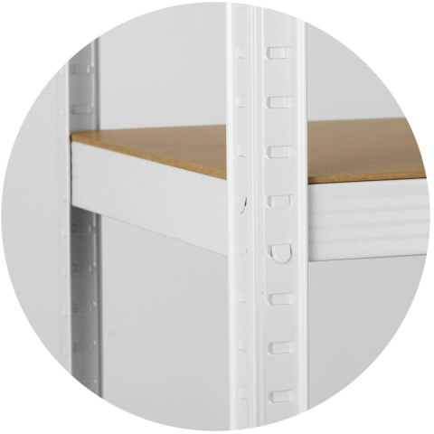 REGAŁ METALOWY MAGAZYNOWY 180 X 90 X 40 HUMBERG 4847