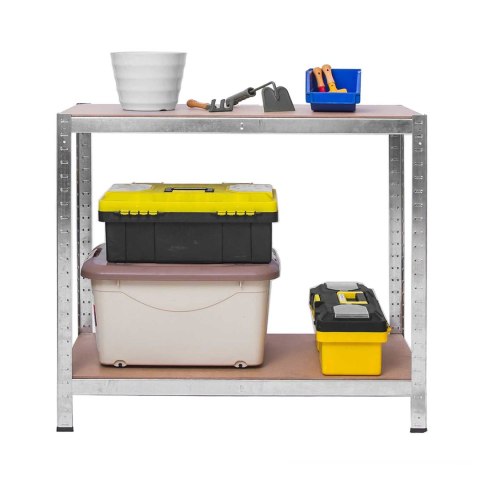 REGAŁ METALOWY MAGAZYNOWY ZESTAW 2 SZT 180 X 90 X 40 CM HUMBERG HR-812