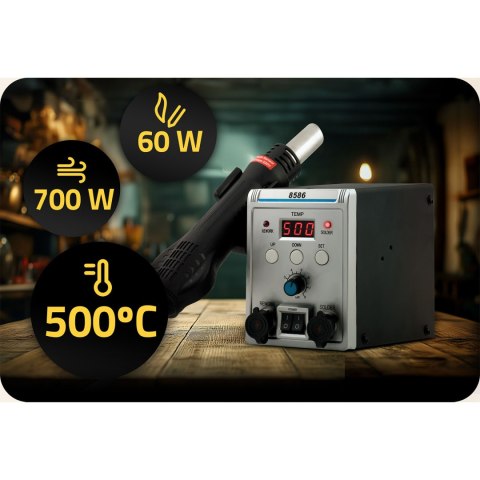STACJA LUTOWNICZA 700W HM-29 HUMBERG