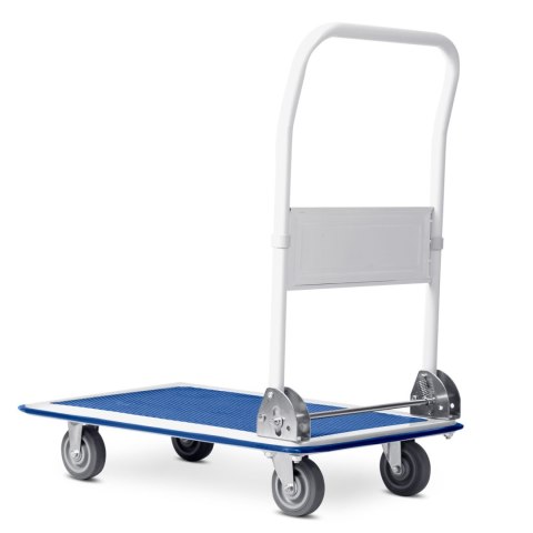 WÓZEK TRANSPORTOWY RĘCZNY HM-505 BIAŁO-NIEBIESKI
